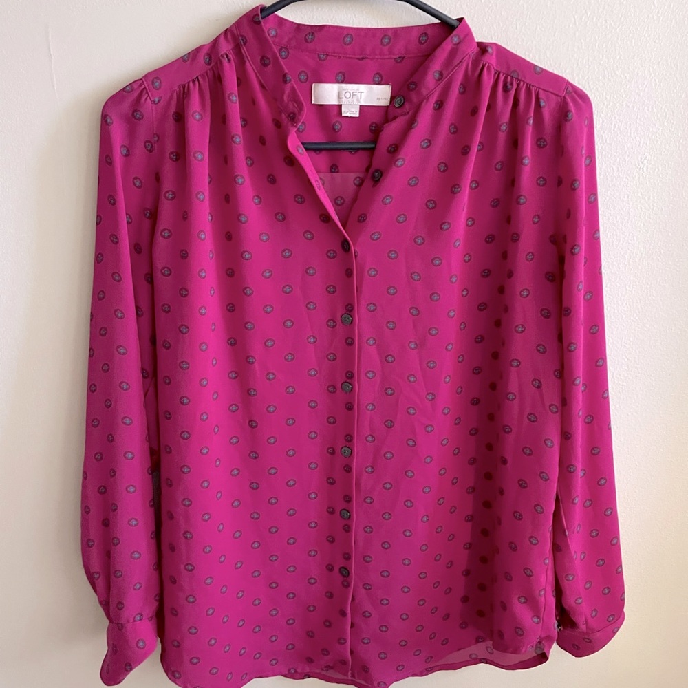 Loft Chiffon blouse